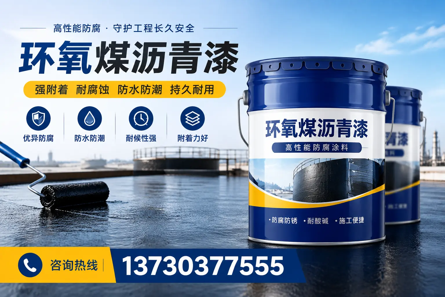 如何判断环氧煤沥青漆的质量?宁德消费者指南